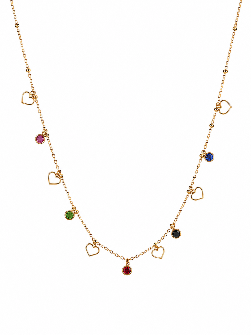 Family Heart Necklace