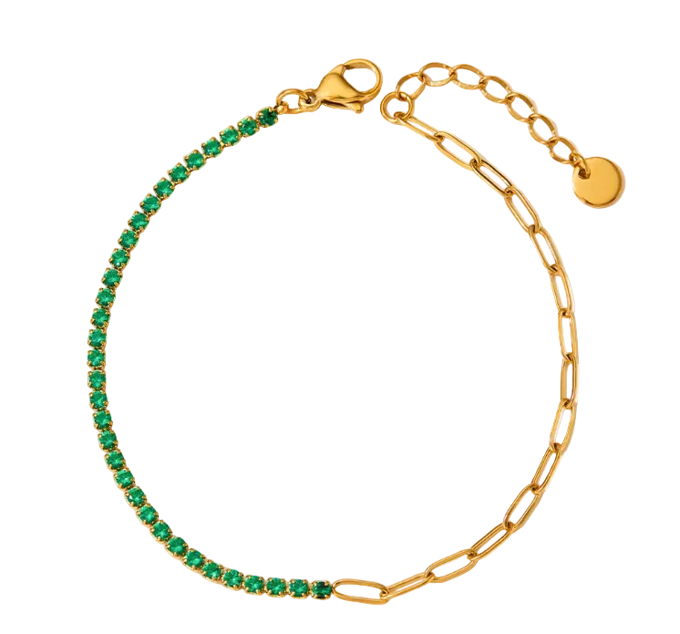 THE EMERALD CONNECTION BRACELET